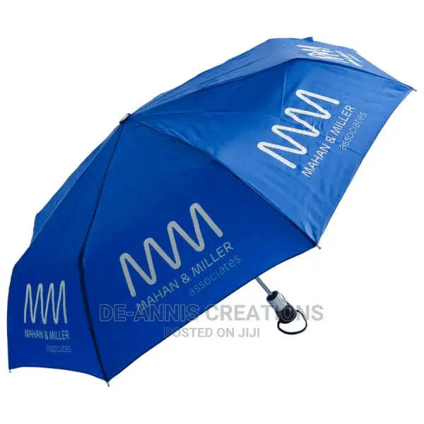 Blue Branded Umbrellas