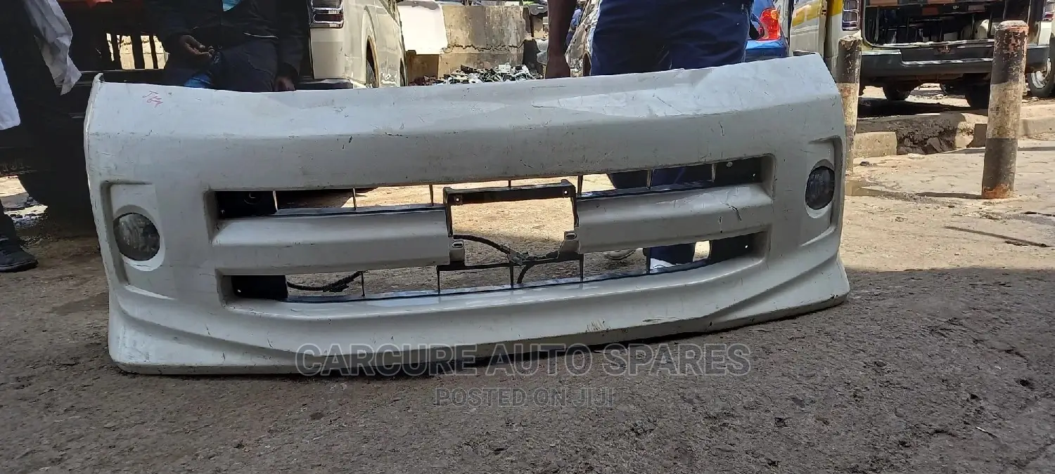 Voxy 2005 Front Bumper With Fog Lights