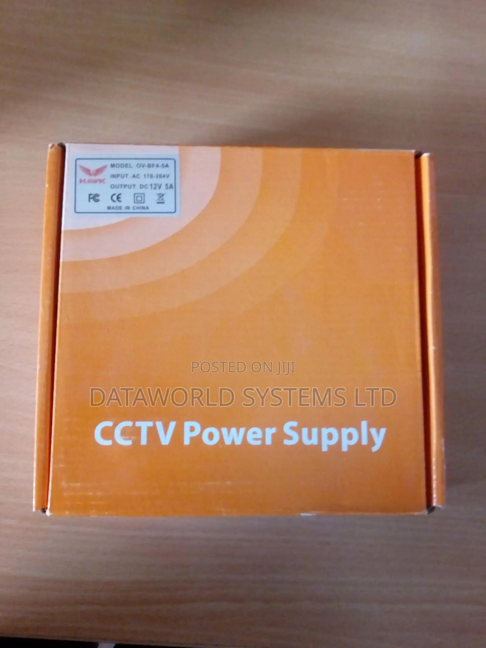 CCTV 12 Volt Power Supply – 5.0 Amp Single Output