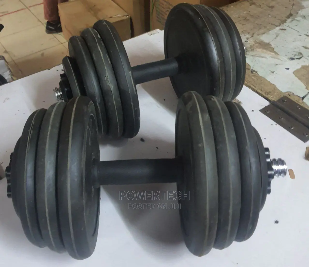 Rubber Coated Dumbells-20kgs