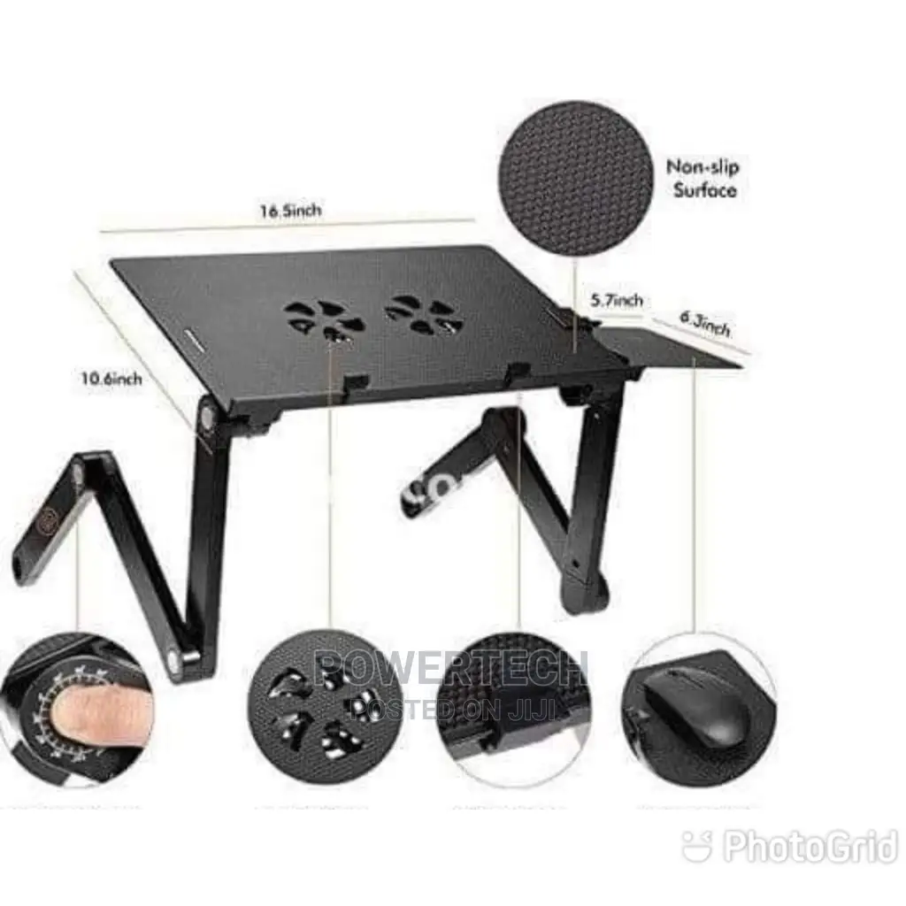 Laptop Stand With Fun and Mouse