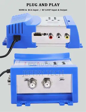 RF Modulator HDMI Rca Coax Converter Vhf Uhf Sdr Demodulator