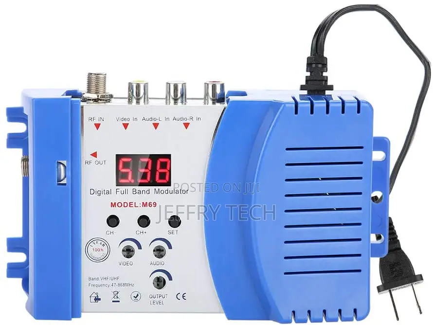 AV‐RF AV‐TV Modulator Converter,VHF UHF Signal Amplifier,AV