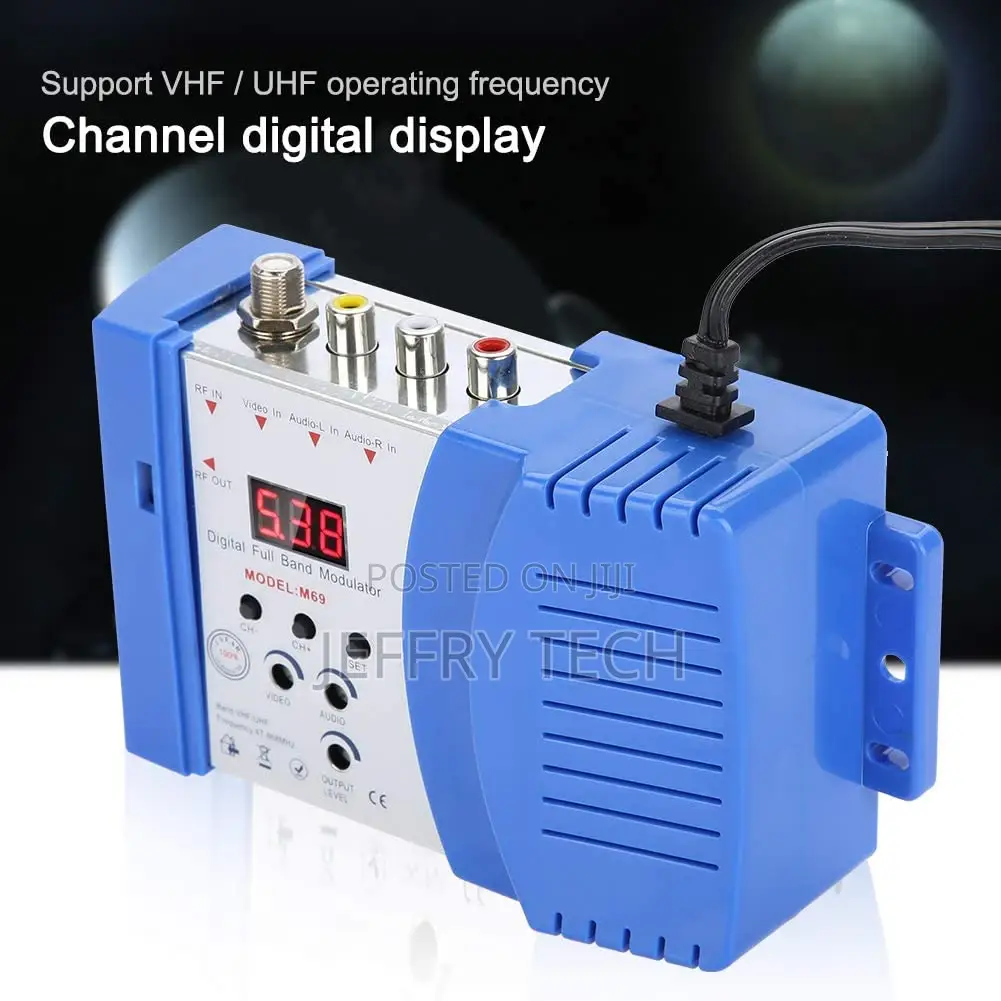 AV‐RF AV‐TV Modulator Converter,VHF UHF Signal Amplifier,AV
