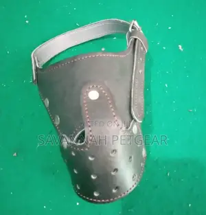 Small Leather Dog Muzzle Spitz Dog Muzzles