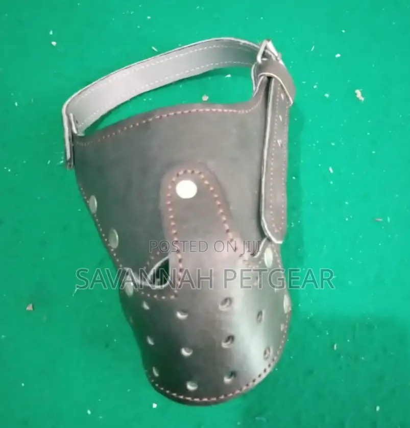 Small Leather Dog Muzzle Spitz Dog Muzzles