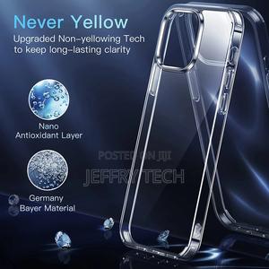 Crystal Clear Designed for iPhone 13 Pro Case, [Not Yellowin - thumbnail 2