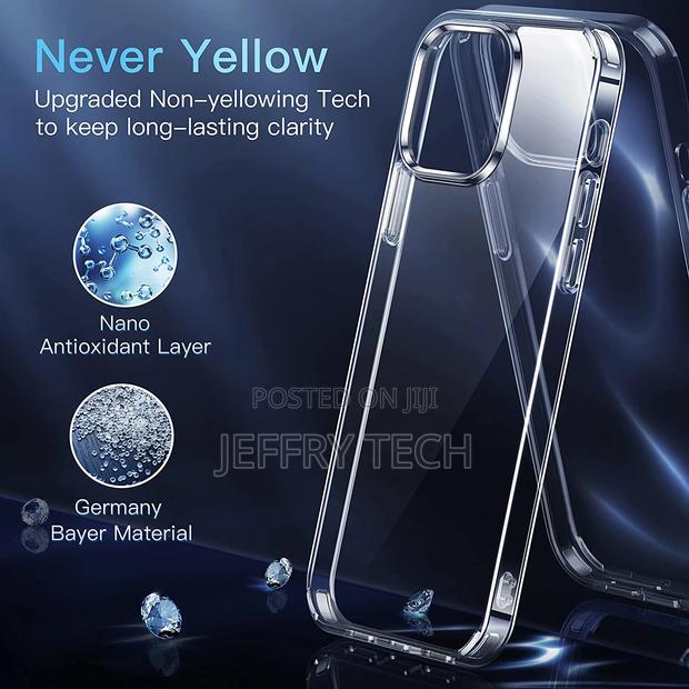 Crystal Clear Designed for iPhone 13 Pro Case, [Not Yellowin - main view