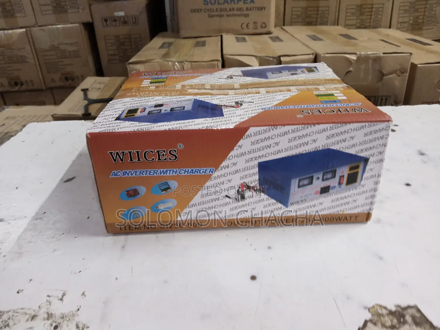 Wiice Ac Inverter With Charger 300w