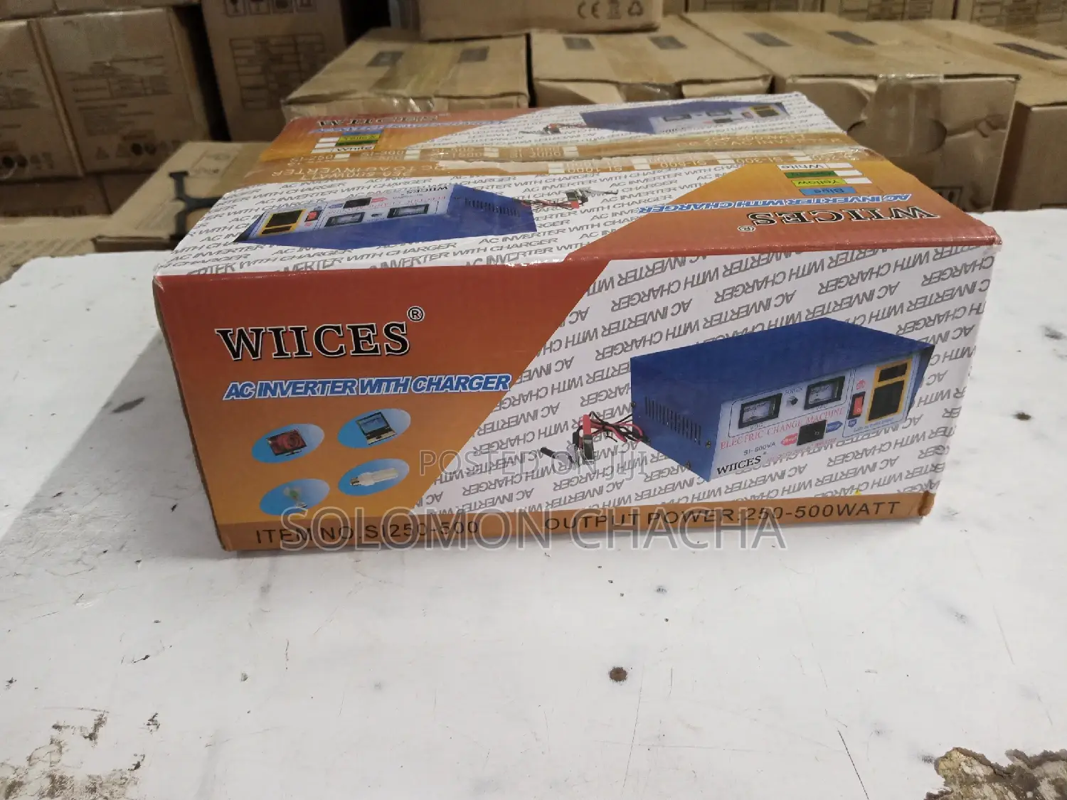 Wiice Ac Inverter With Charger 300w
