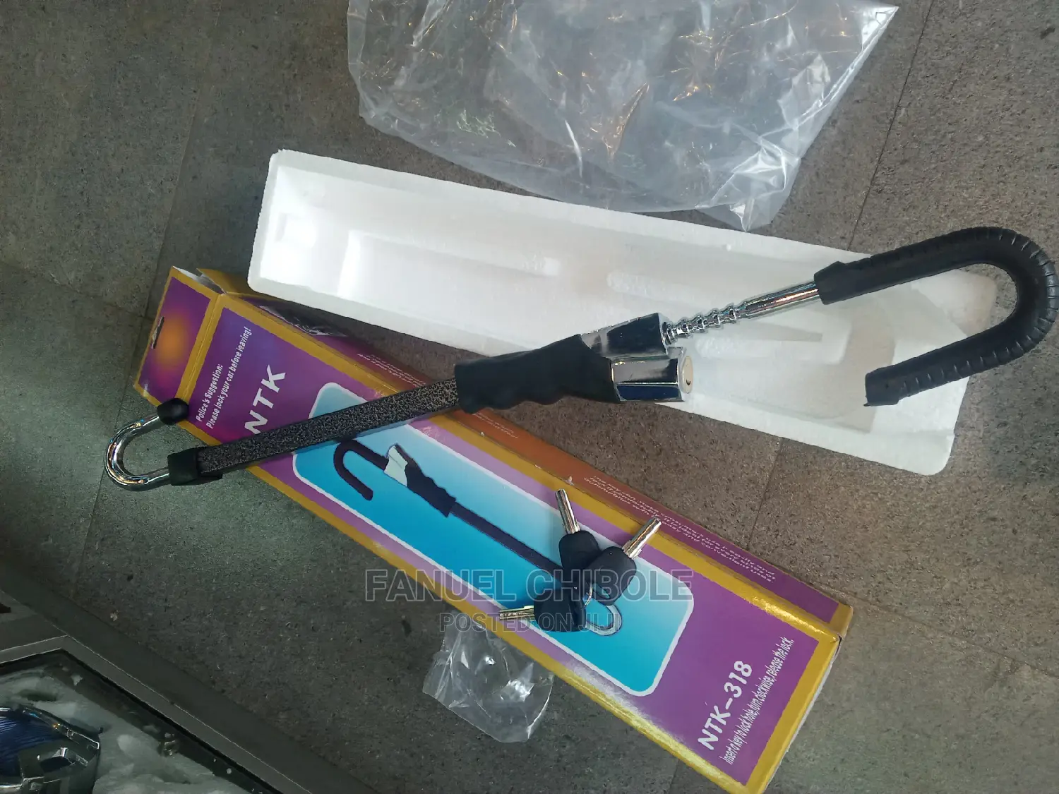 New Steering to Pedal Lock,