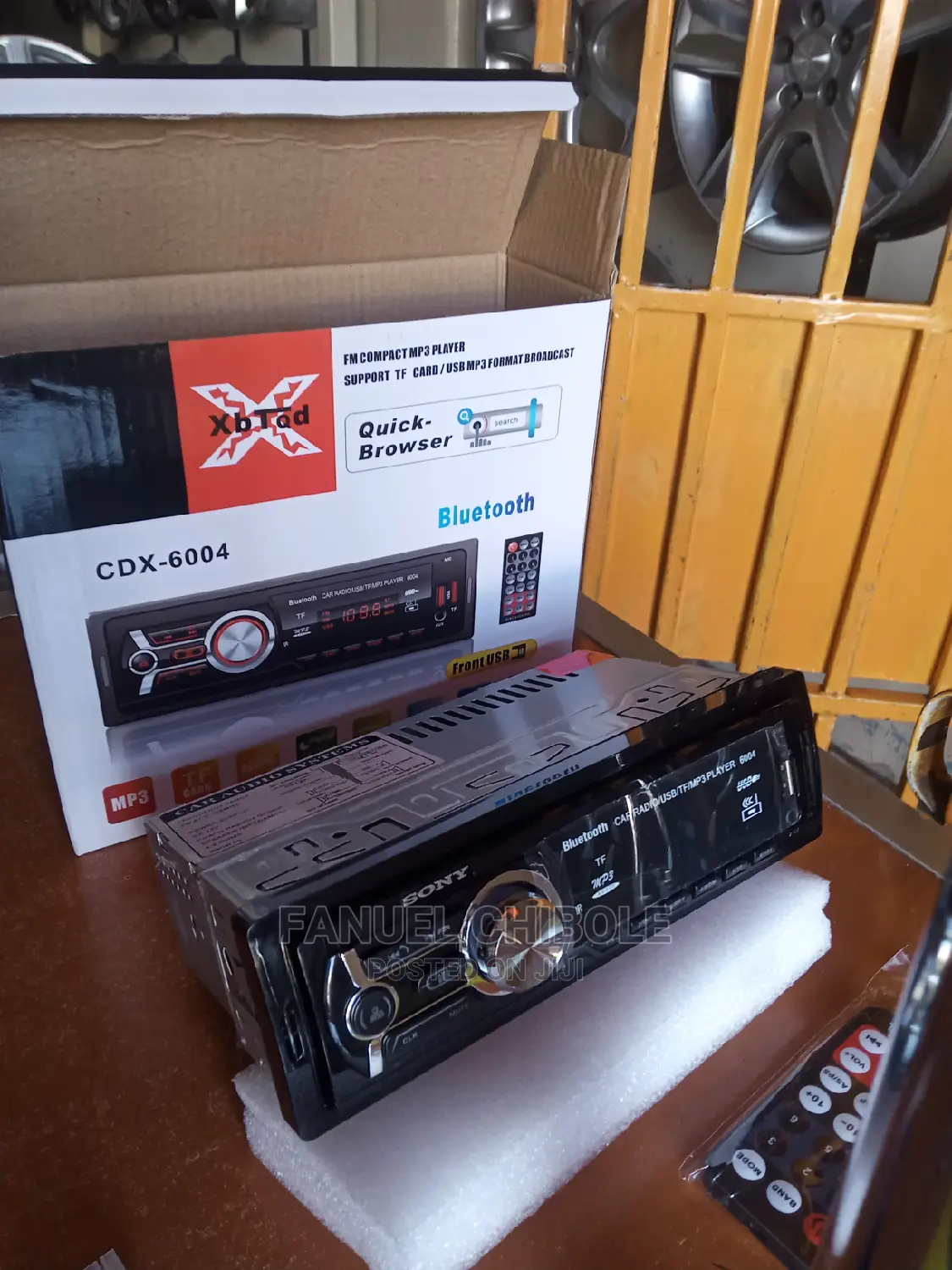 New Car Universal Radio With Usb/Bluetooth/Aux Cable