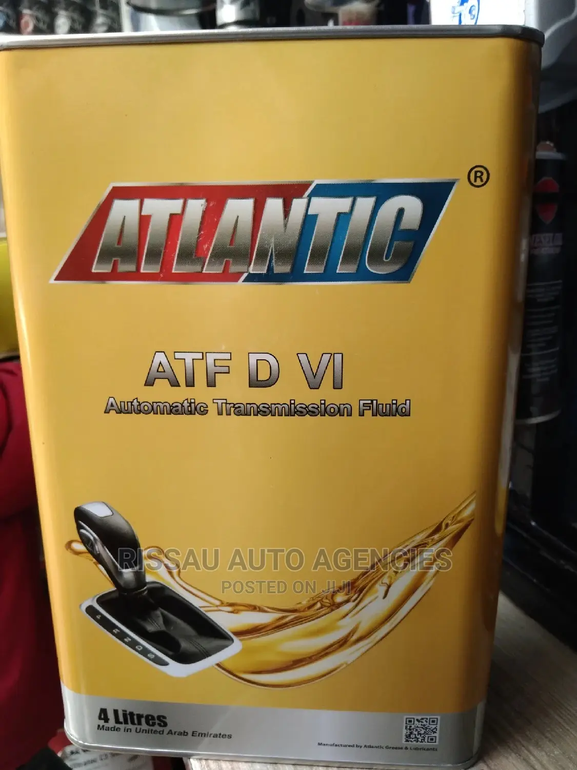 Atlantic Dext Vi Automatic Transmission Fluid 100%Synthetic