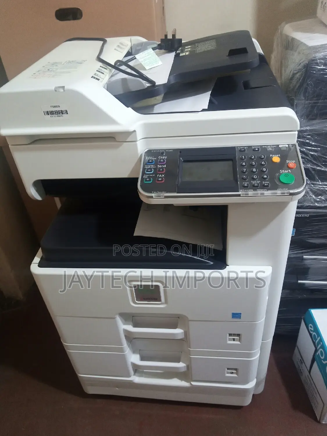 Kyocera Ecosys Fs 6525 Black Copier Printer