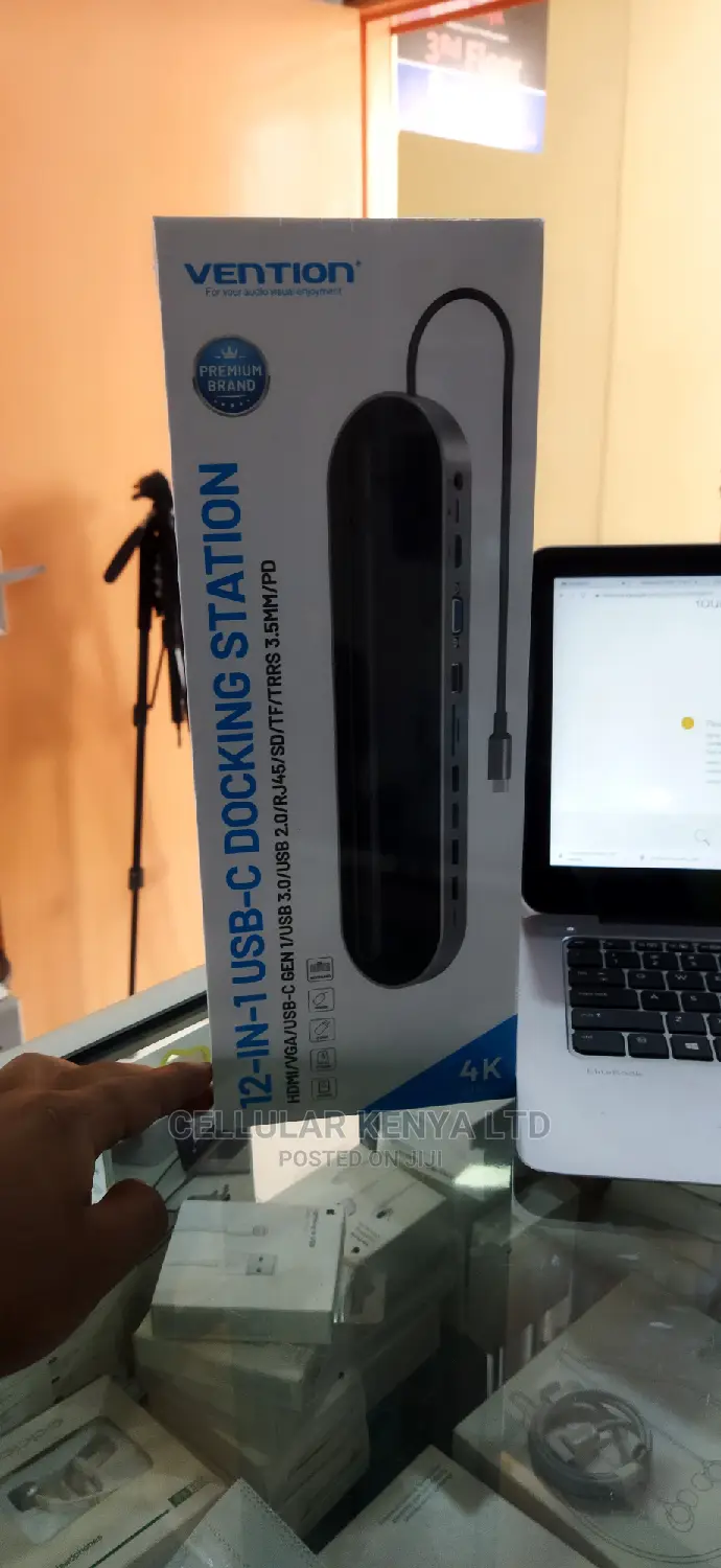 Vention Multi-Function 12-In-1 Type-C Docking Station