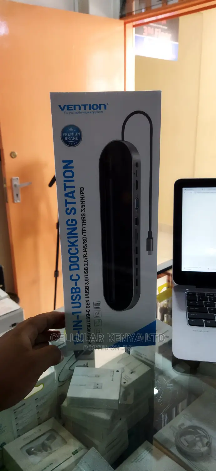 Vention Multi-Function 12-In-1 Type-C Docking Station