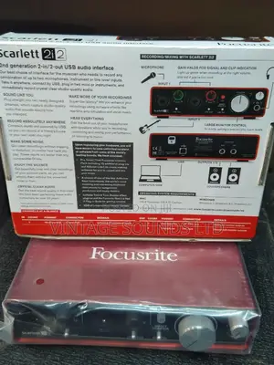 Soundcard Audio Interface Focus Rite Scarlett 2i2