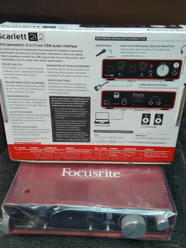 Soundcard Audio Interface Focus Rite Scarlett 2i2 - thumbnail 3
