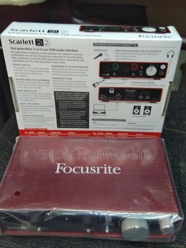 Soundcard Audio Interface Focus Rite Scarlett 2i2 - main view