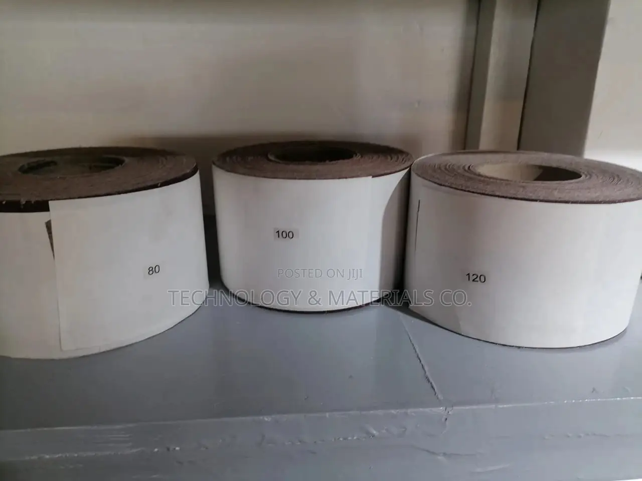 Sandpaper (P 80, P 100, P 120)