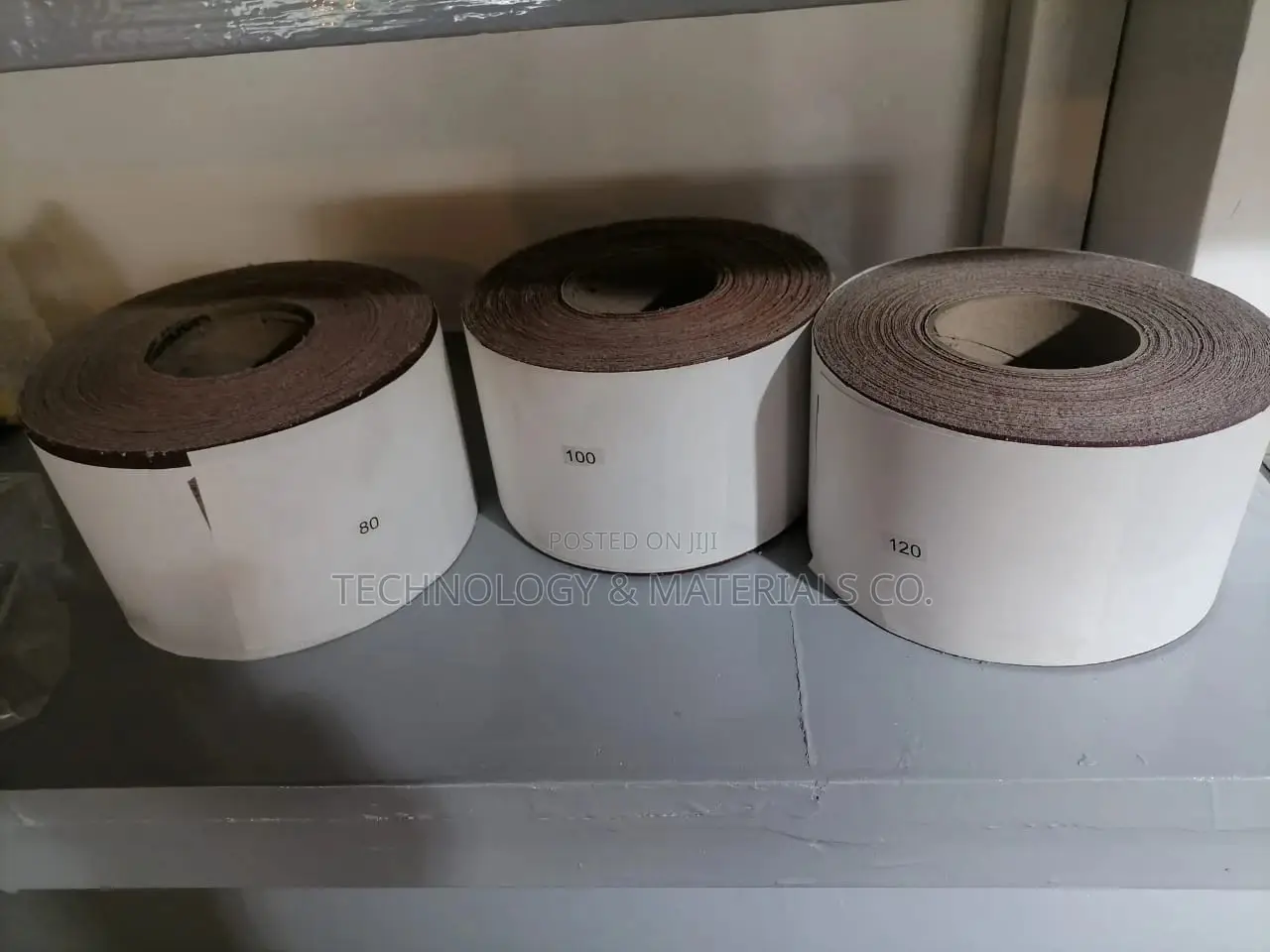 Sandpaper (P 80, P 100, P 120)
