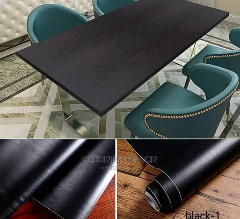 Black Marble Contact Paper