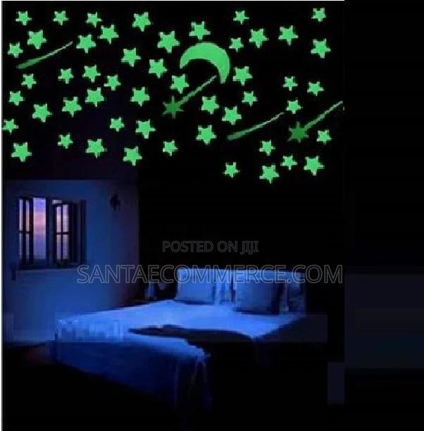Glow in the Dark Stars and Moon Luminous Wall Stickers