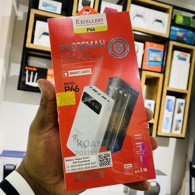 Excellent 20,000/- Power Bank - main view