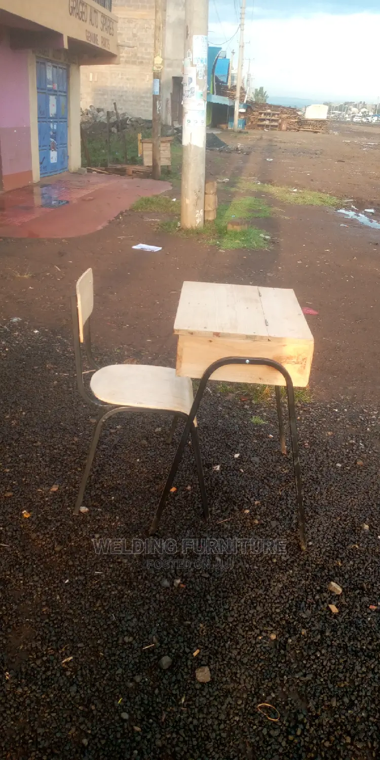 School Locker and Chairs