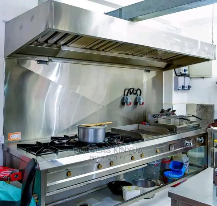 Stainless Steel Combined Cooker With Extractor