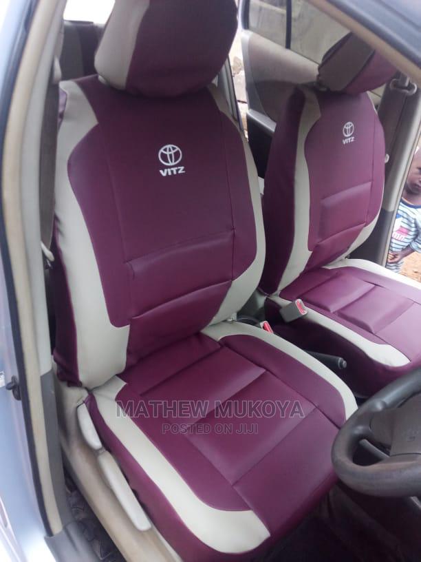 Purple Theme Car Seat Covers - main view