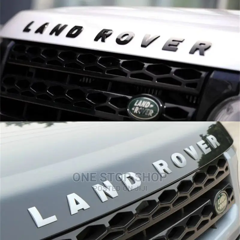 Land Rover 3d Bonnet Letters