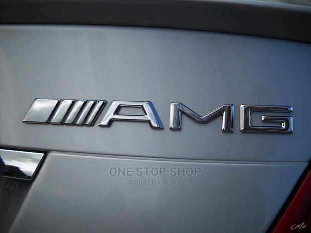 Chrome AMG Emblem - main view