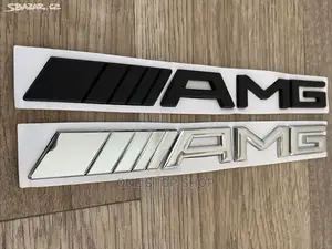 1*AMG Logo Front Grill Emblem