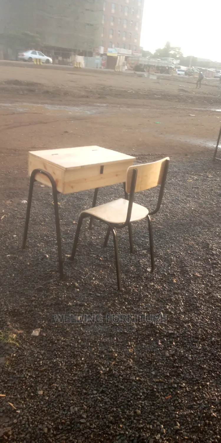 School Locker and Chair
