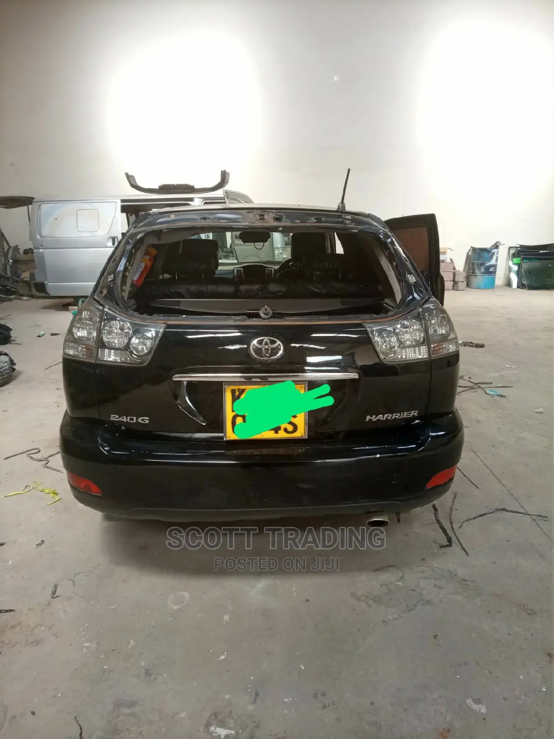 Harrier 2008 Rear Windscreen