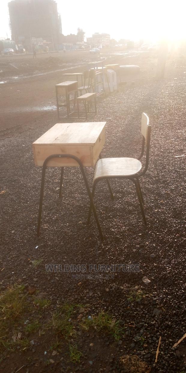 School Desk and Chairs - thumbnail 2