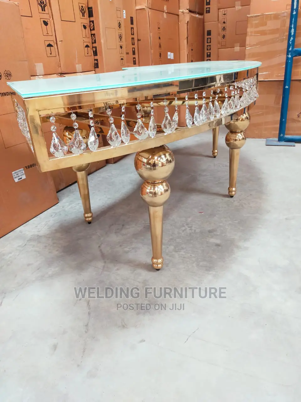 Moon Glass Table / Event Table/ Dinning Table