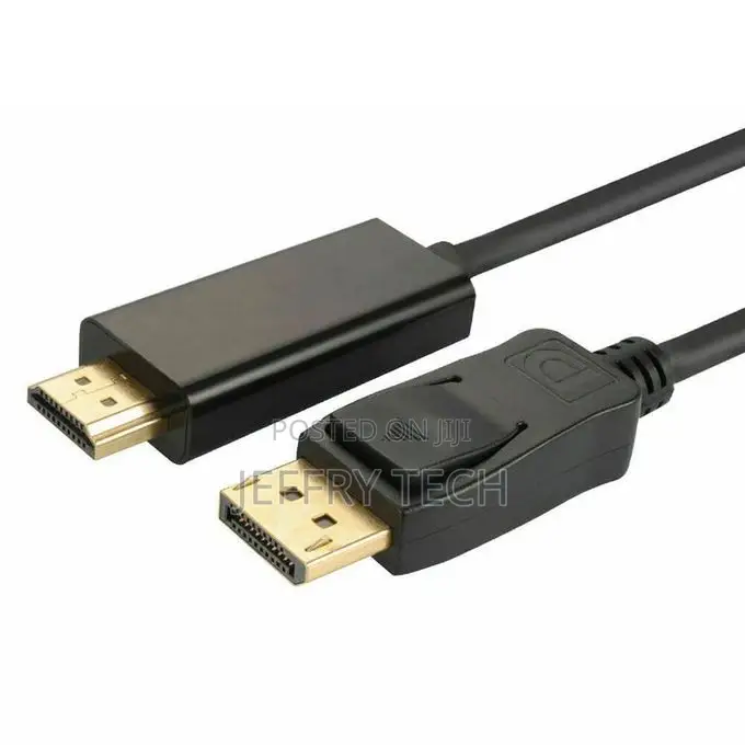 1.8m Display Port to HDMI Cable Cord DP to HDMI Cable Adapte