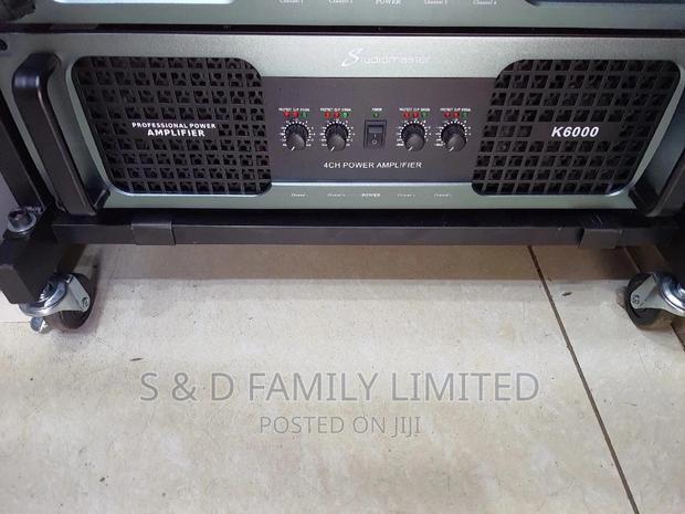 Studio Master K6000 4 Channels Amplifier - main view