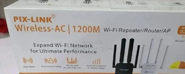 Pix Link Wireless 1200m Wifi Repeater Ap 2.4ghz 5g New