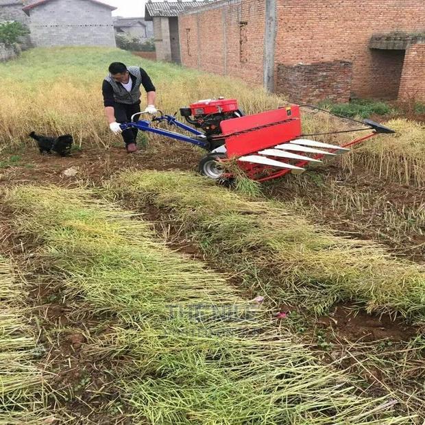 Wheat and Rice Combine Harvester - main view