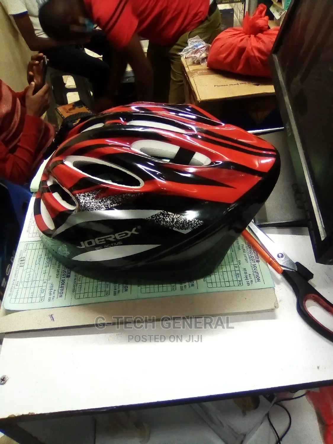 Generic Red Bicycle Cycling Skating Adjustable Helmet