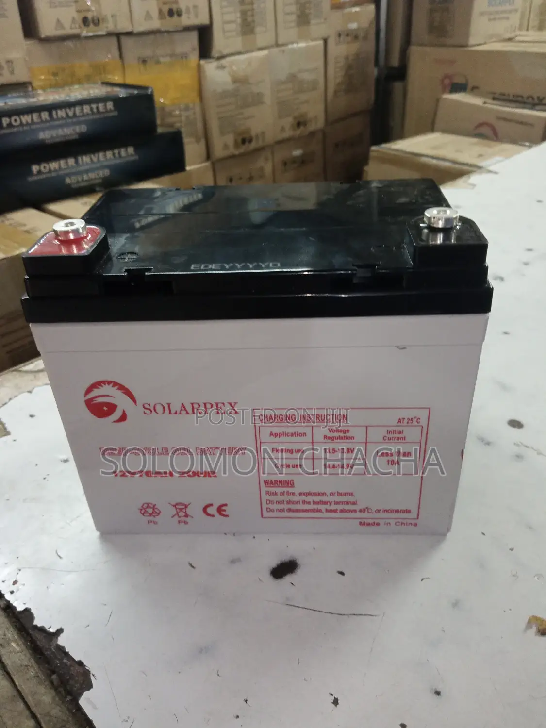 Solarpex 70ah 12v Battery