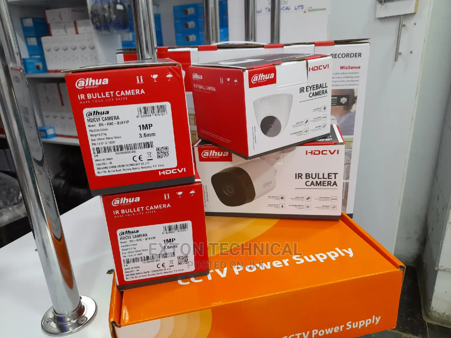 Dahua 4cameras Full Set