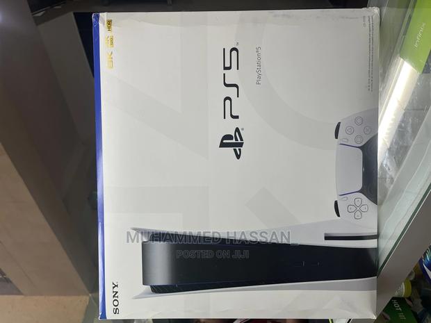 PS5 Black in Color - main view