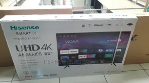 55′′ Hisense Smart UHD , 55A6G