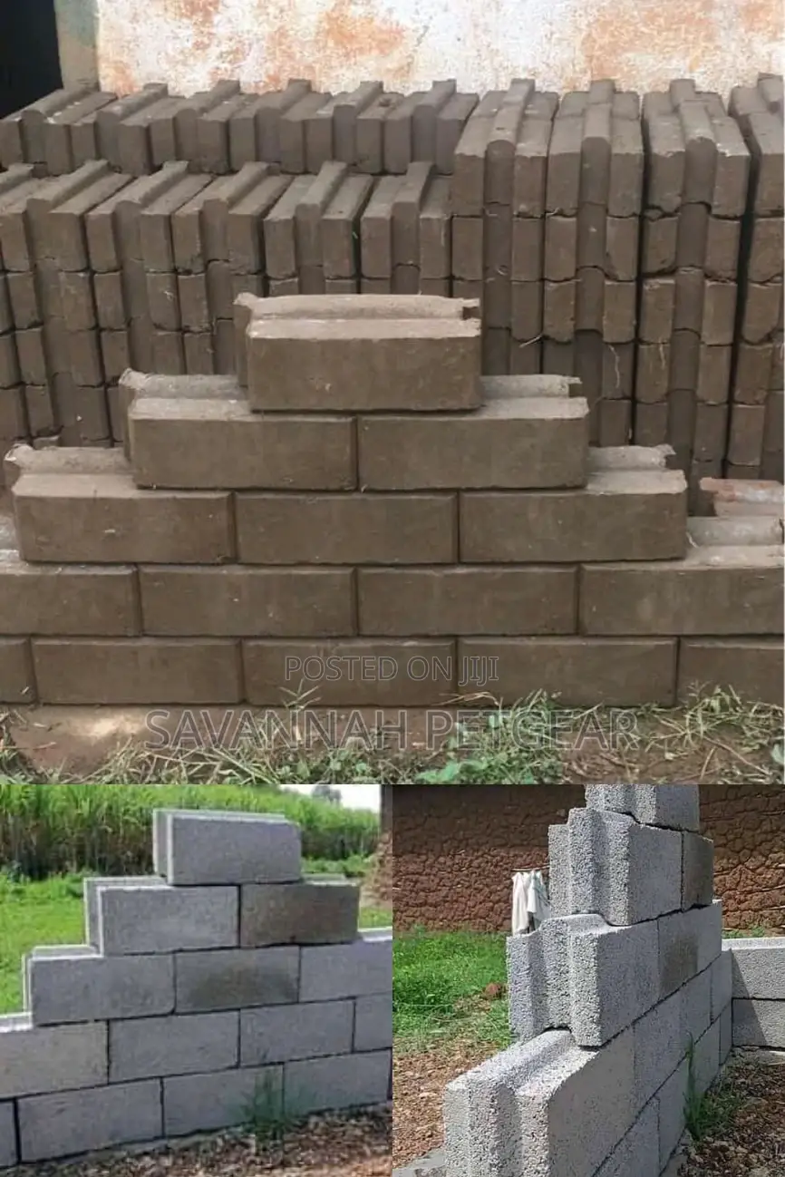Stabilized Soil Interlocking Blocks Made on Site -Labour