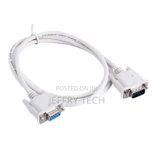 1.5M Male to Female Serial DB9 9-Pin Extension Cable RS232-