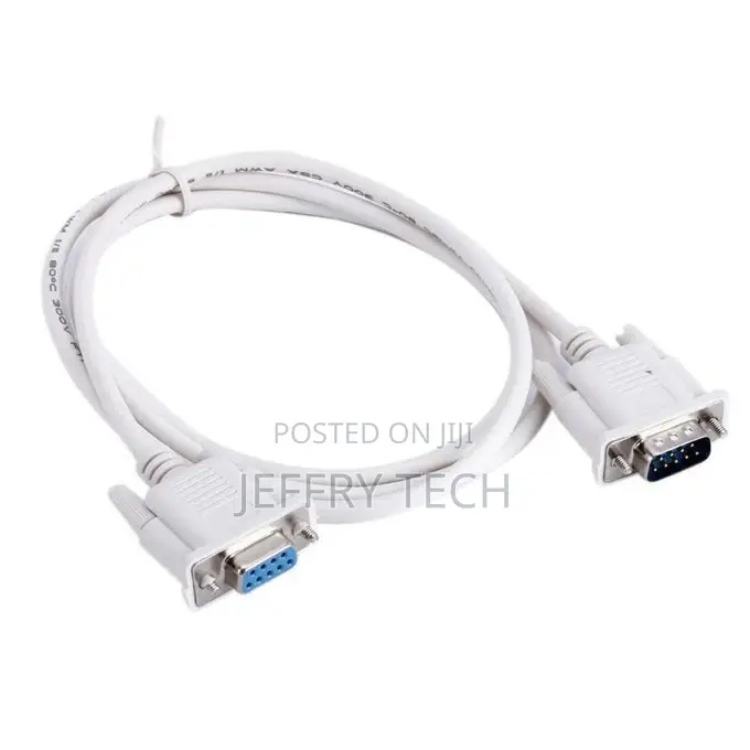1.5M Male to Female Serial DB9 9-Pin Extension Cable RS232-